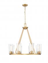 Z-Lite 826-8MGLD - 8 Light Chandelier