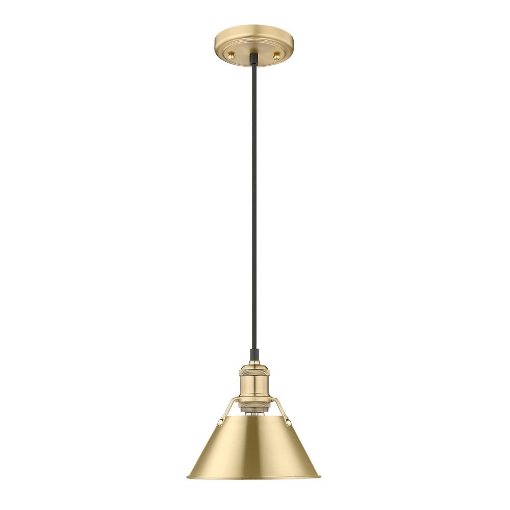 Orwell 7.5" Wide Small Pendant in Brushed Champagne Bronze