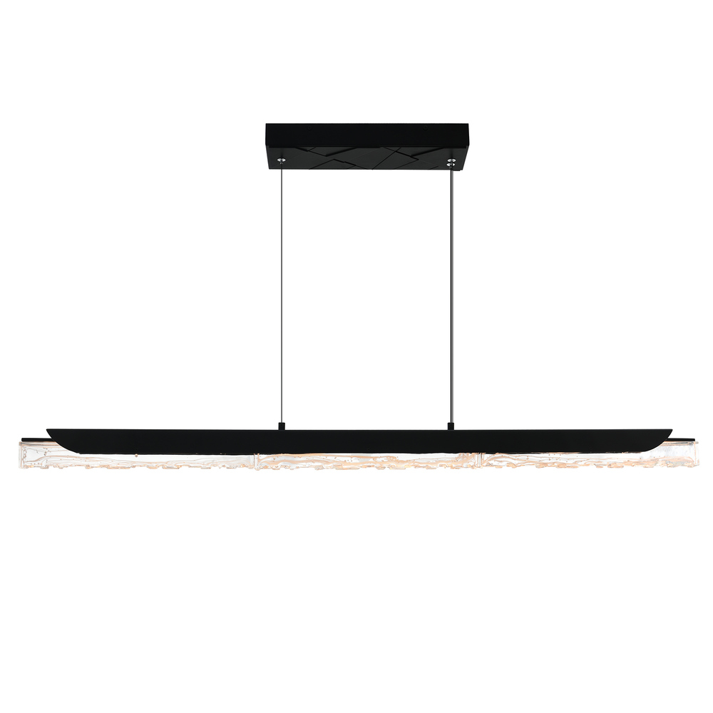 Valira Integrated LED Black Chandelier