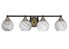 Toltec Company 3424-MBBR-4109 - Bathroom Lighting