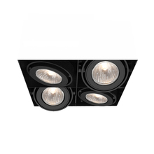 Eurofase TE214BGU10-01 - MuLT, Gu10LT , Trimlss, 4LT , 50w, Blk