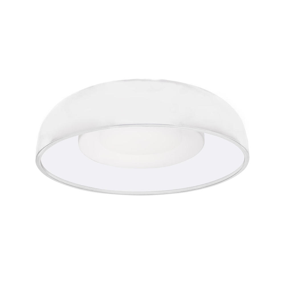 Beacon 20-in White LED Flush Mount