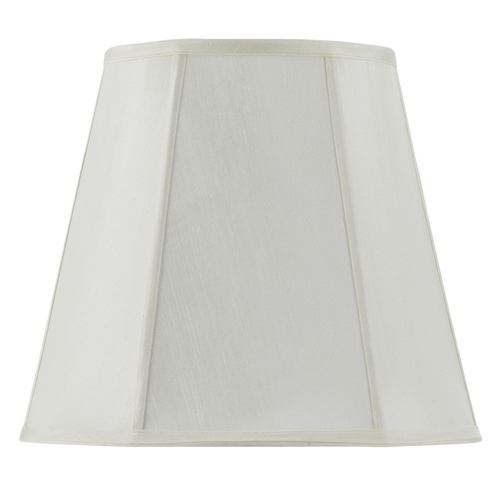 16" Tall Eggshell Fabric Shade