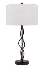 CAL Lighting BO-2857TB - Antony 150W 3 Way Metal Table Lamp