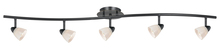 CAL Lighting SL-954-5-DB - 7.25-19.25" Inch Adjustable Metal Serpentine Five Light Ceiling Fixture