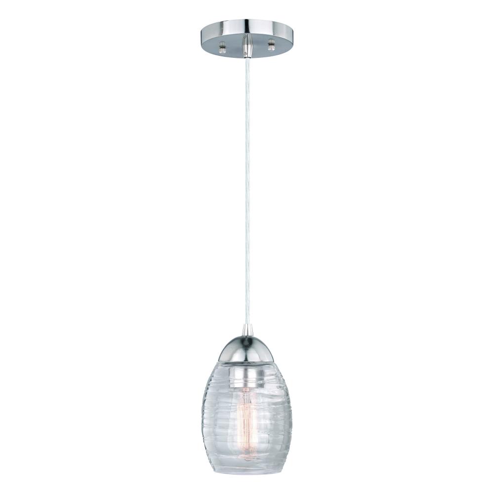 Isley 5-in Mini Pendant Satin Nickel