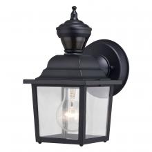 Vaxcel International T0732 - Bedford Dualux 5.25-n. Outdoor Motion Sensor Wall Light Textured Black