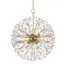 Hudson Valley 6020-AGB - 8 LIGHT CHANDELIER