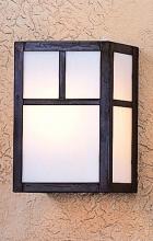 Arroyo Craftsman MS-8AAM-AB - 8" mission sconce with classic arch overlay