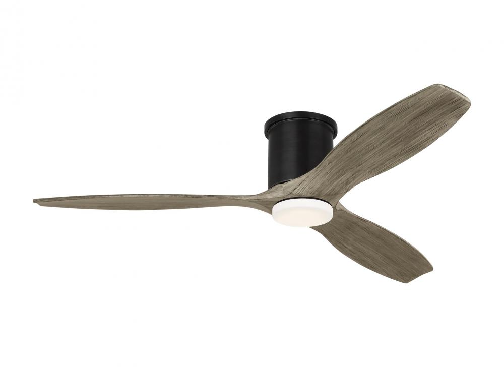 Collins 52-inch indoor/outdoor Energy Star smart integrated LED dimmable hugger ceiling fan