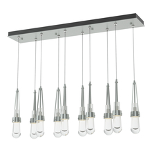 Hubbardton Forge 131207-SKT-STND-82-ZM0434 - Link 10-Light Clear Glass Pendant