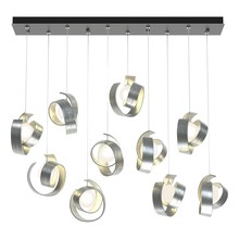 Hubbardton Forge 131208-SKT-STND-82-GG0711 - Riza 10-Light Pendant