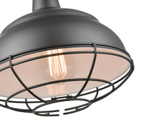 Millennium 5301-MB - 1-Light Mini-Pendant light Matte Black