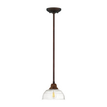 Millennium 5300-RBZ - Neo-Industrial 1-Light Mini-Pendant light Rubbed Bronze