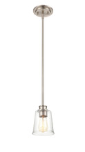 Millennium 3611-BN - Forsyth 1-Light Mini-Pendant light Brushed Nickel