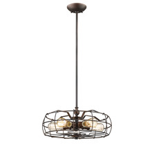 Millennium 3425-RBZ - 5-Light Pendant light Rubbed Bronze