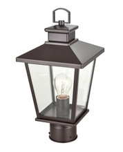 Millennium 4741-PBZ - Bellmon 1-Light Outdoor Post Lantern Powder Coated Bronze