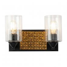 Lucas McKearn BB90587MB-2B2G - Arcadia 2 Light Bath Vanity Light In Bronze