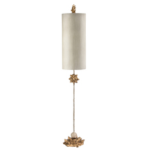 Lucas McKearn TA1024 - Lucas McKearn Nettle Tall Large Buffet Table Lamp Distressed Gold by Lucas Mckearn