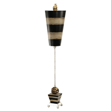 Lucas McKearn TA1026 - Flower Inspired Peony Buffet Table Lamp By Lucas McKearn Striped