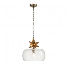 Lucas McKearn PD1005G-1 - Toussaint 1 Light Pendant