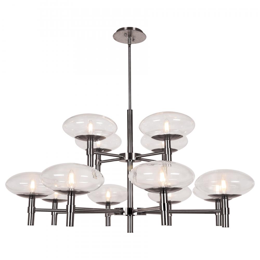 12 Light LED Chandelier