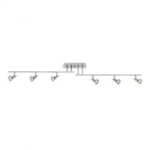 Access 52043LEDDLP-BS - 6 Light Adjustable LED Track