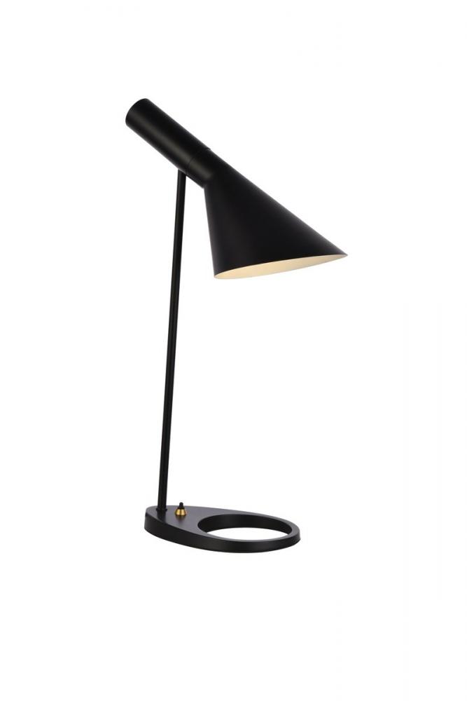 Juniper 1 light black table lamp