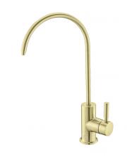 Elegant FAK-303BGD - Rian Single Handle Cold Water Dispenser in Brushed Gold