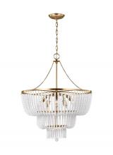 Visual Comfort & Co. Studio Collection 3180706-848 - Jackie Six Light Chandelier