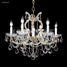 James R Moder 40256S2GT - Maria Theresa 6 Arm Chandelier