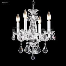 James R Moder 40794S00 - Palace Ice 4 Arm Chandelier