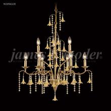 James R Moder 96329AG22E - Murano Collection 9 Arm Chandelier