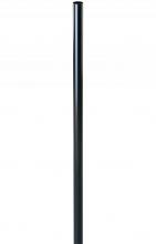 Wave Lighting 2500-BK - 8'x2.95"x.072" ALUMINUM POST BLACK - DIRECT BURIAL