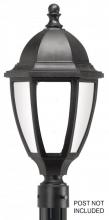 Wave Lighting S11TF-LR12W-BK - EVERSTONE POST LANTERN