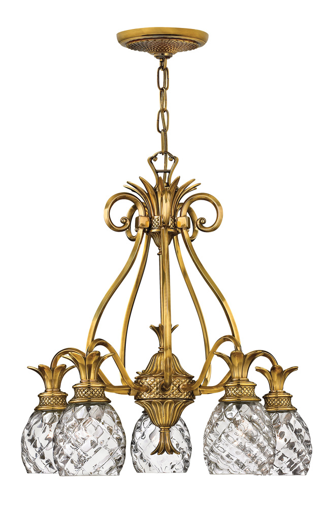 Small Single Tier Chandelier