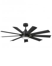 Hinkley 904260FBB-LWD - Turbine 60" LED Smart Fan