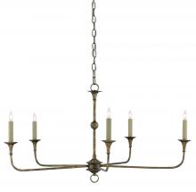 Currey 9000-0143 - Nottaway Small Bronze Chandeli