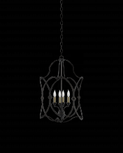 Currey 9000-0024 - Charisma Small Black Lantern